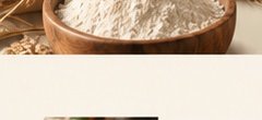 Bowl of stone-milled flour